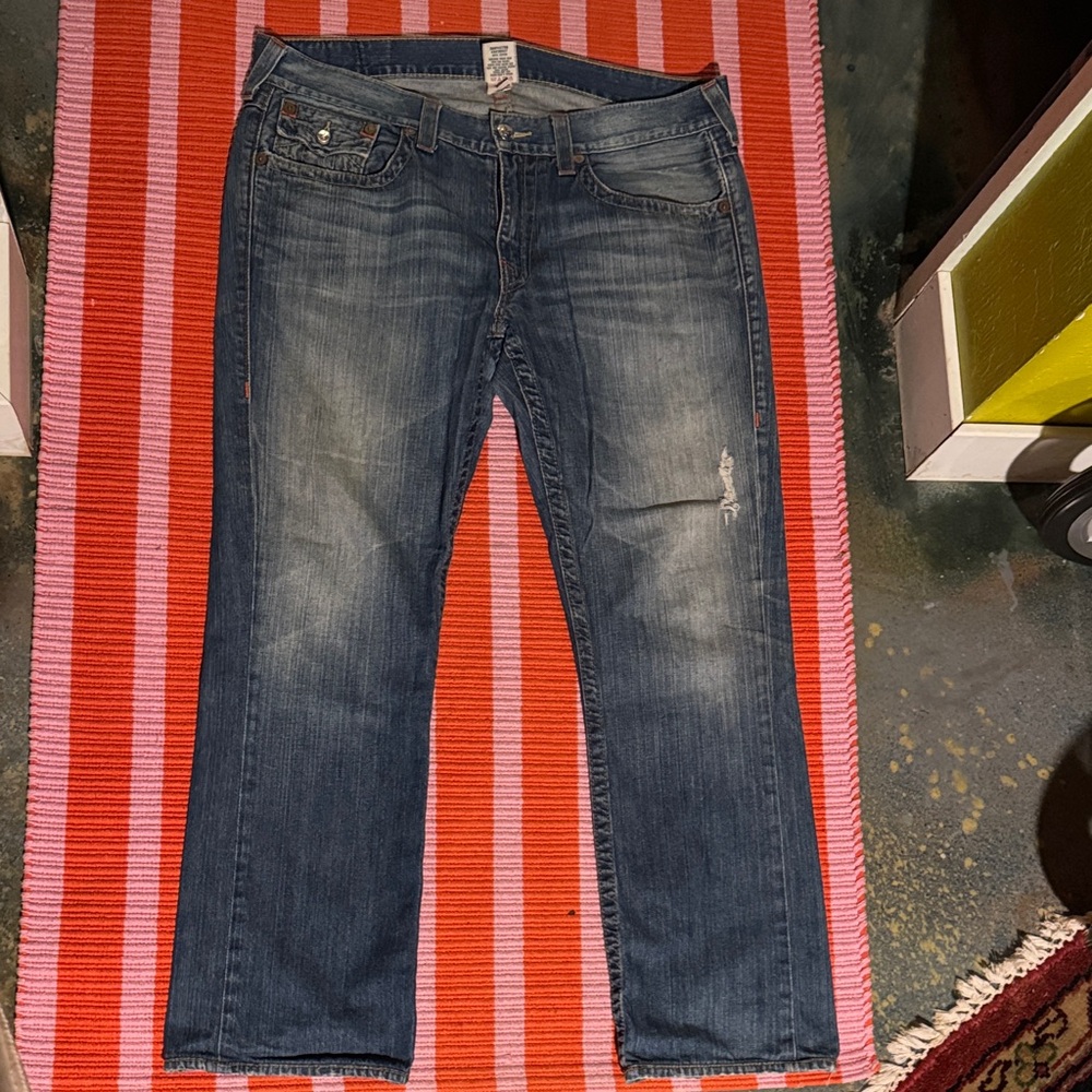 True Religion Men’s Blue Denim Jeans